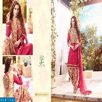 mohini Glamour Premium cotton With jacket Suits